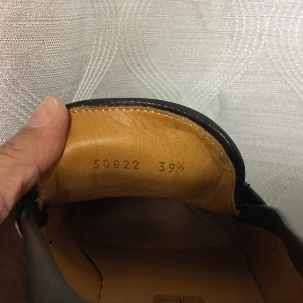 Gucci Black Leather Horsebit Loafers - Men's Dress Slip-Ons